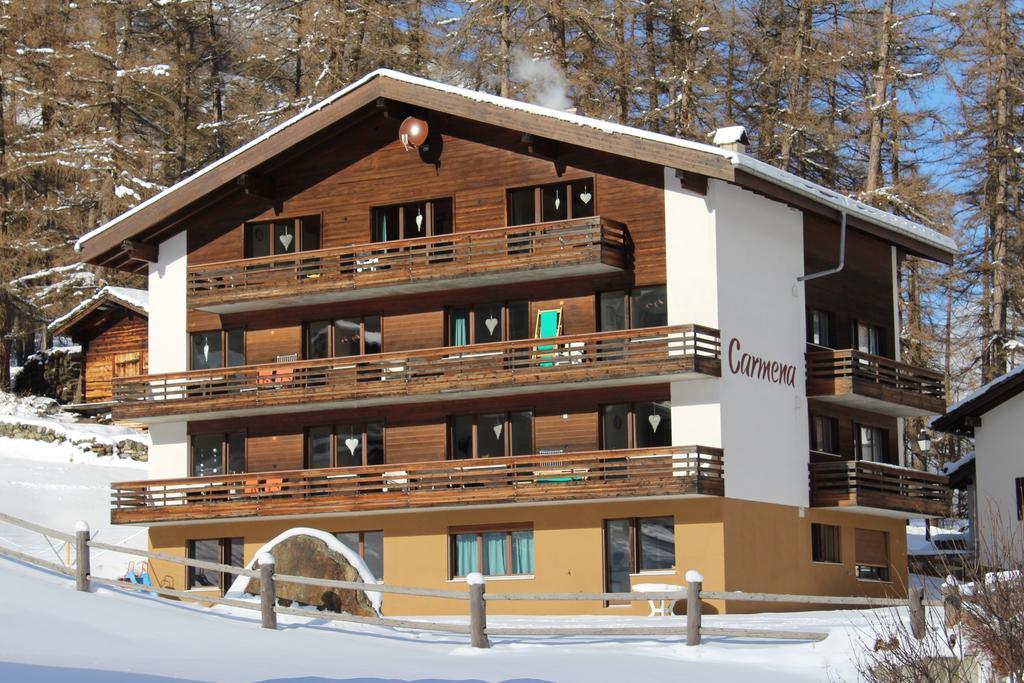 Apartments Carmena Saas-Grund Exterior foto